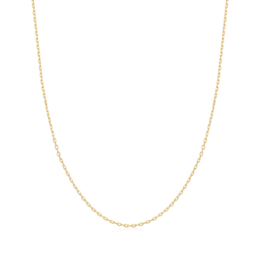 Ania Haie Gold Mini Link Charm Chain Necklace - N048-01G