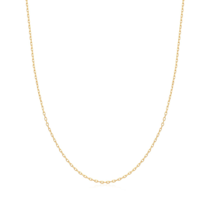 Ania Haie Gold Mini Link Charm Chain Necklace - N048-01G