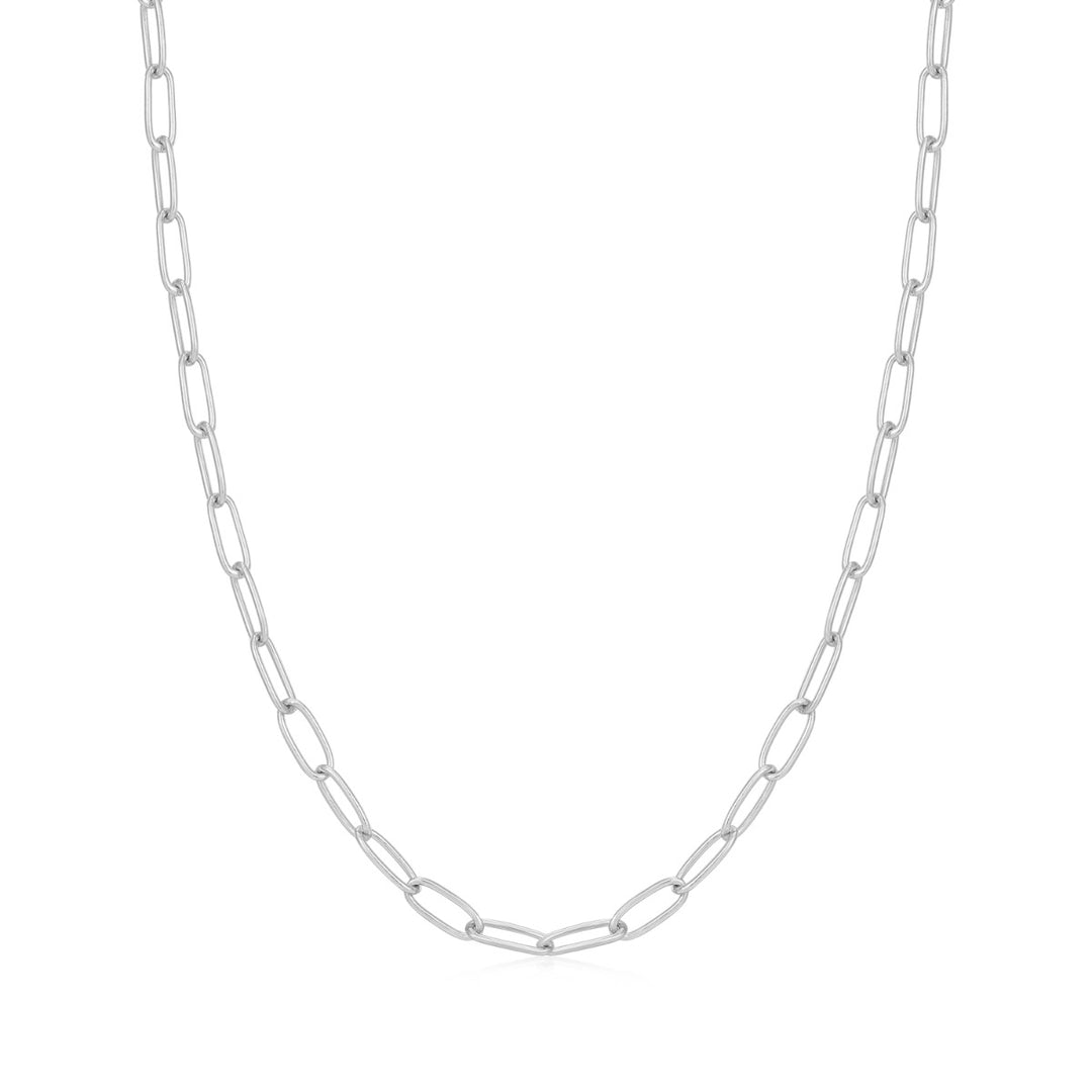 Ania Haie Silver Link Charm Chain Necklace - N048-02H