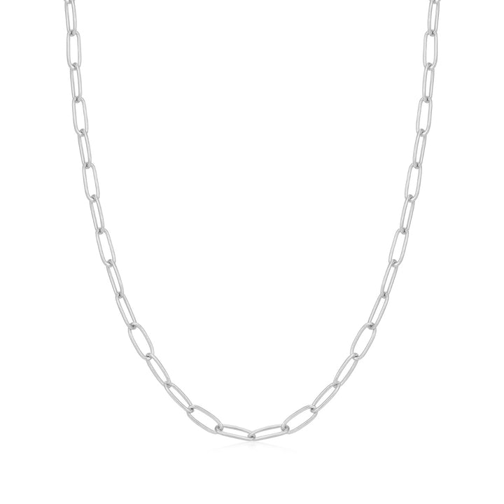 Ania Haie Silver Link Charm Chain Necklace - N048-02H
