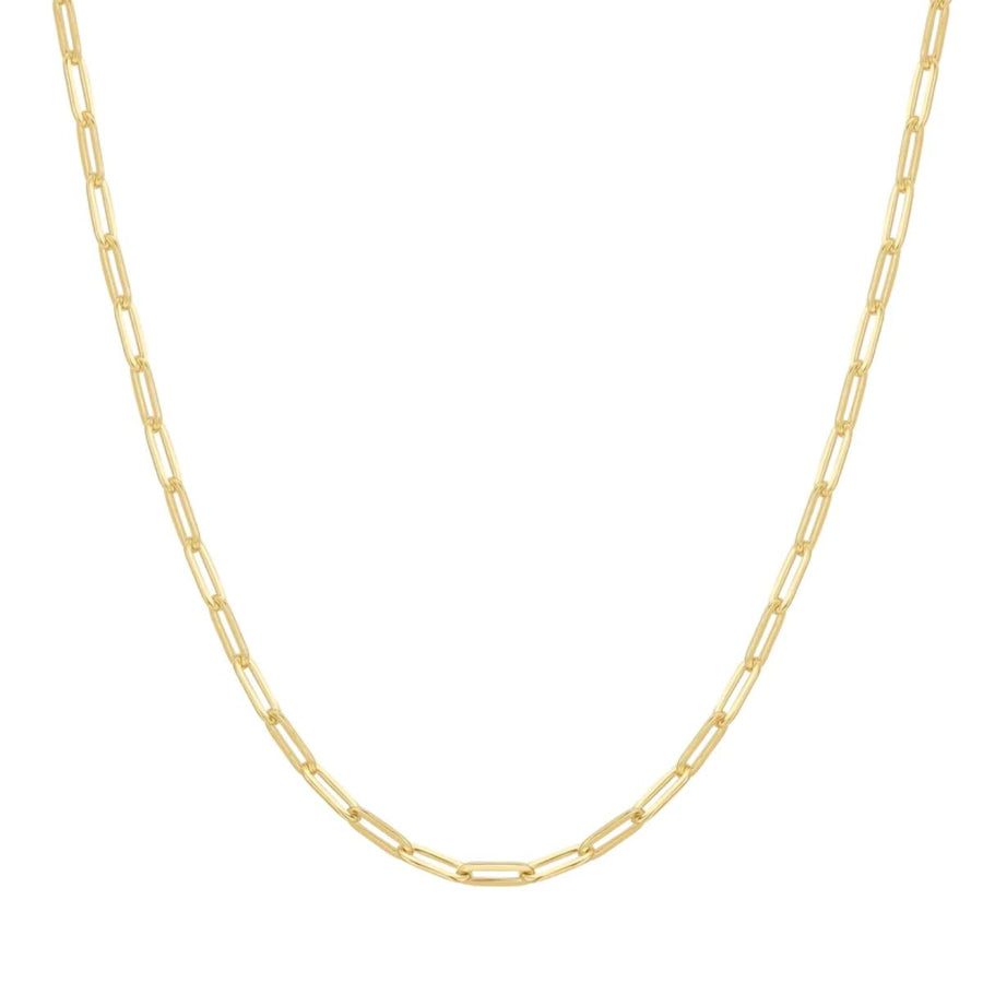 Ania Haie Paper Clip Gold Chain Necklace. Item code N067-04G.