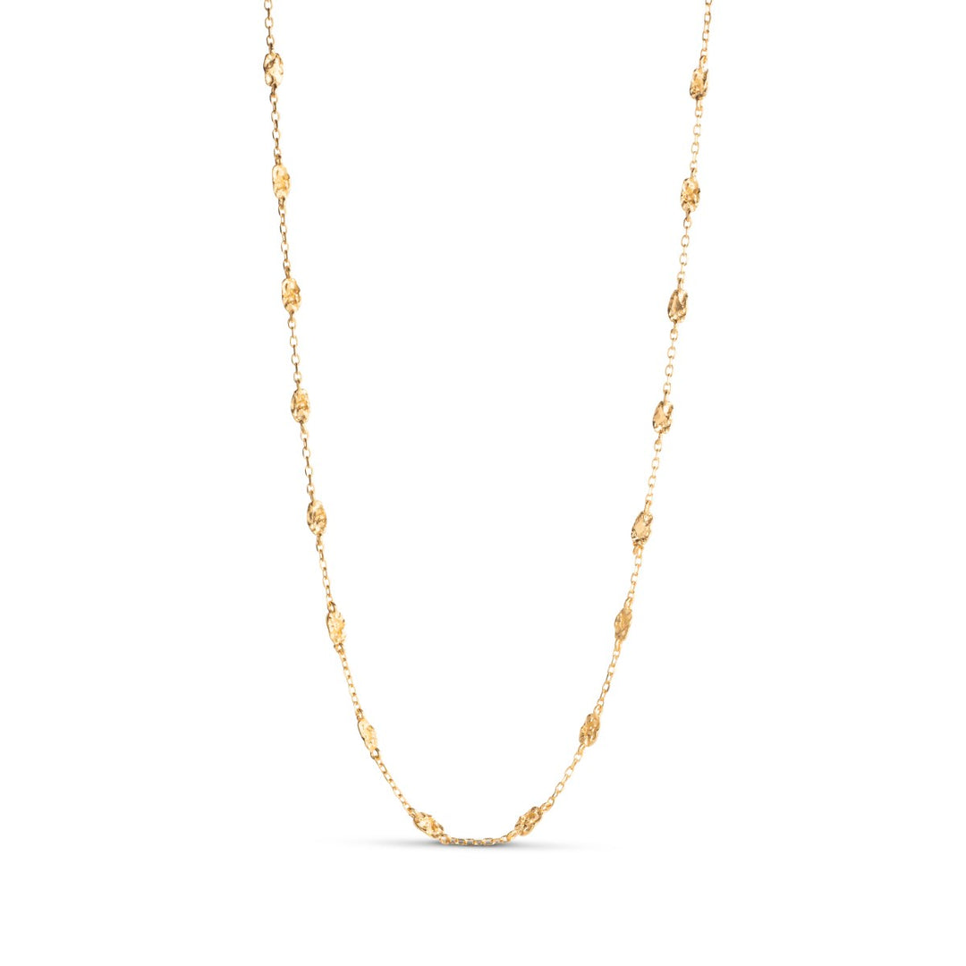 Enamel Copenhagen Kia Gold Necklace. Item code N116GM.