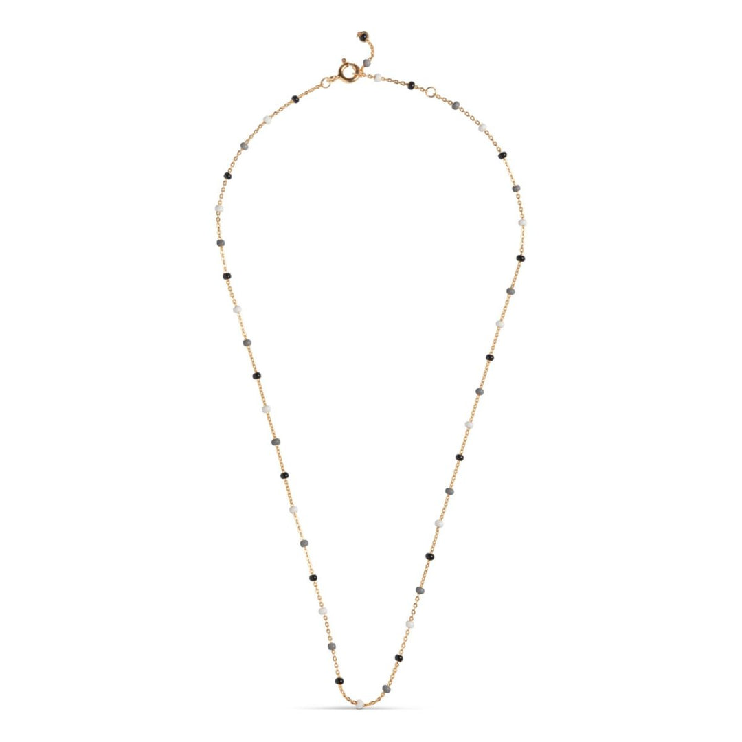 Enamel Copenhagen Lola Salt and Pepper Gold Necklace
