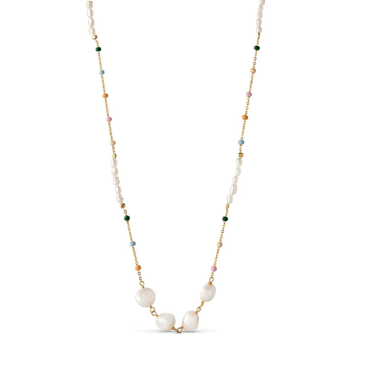 Enamel Copenhagen Lola Perla Necklace. Item code N69G.