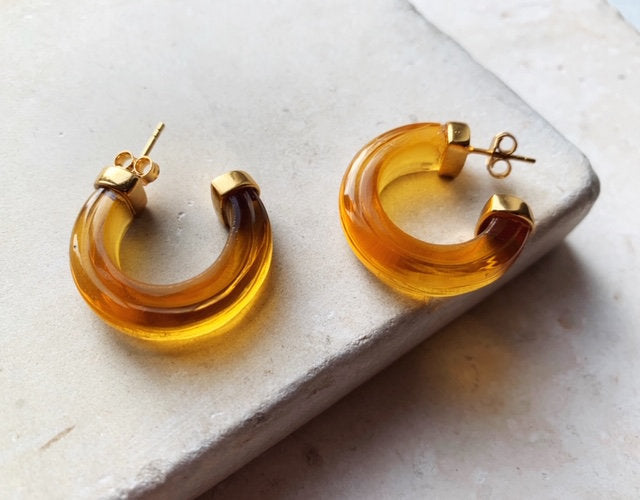 Shyla Nairobi Earrings - Citrine