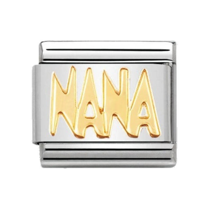 Nomination Classic Nana Charm - 18k Gold - 030107/09