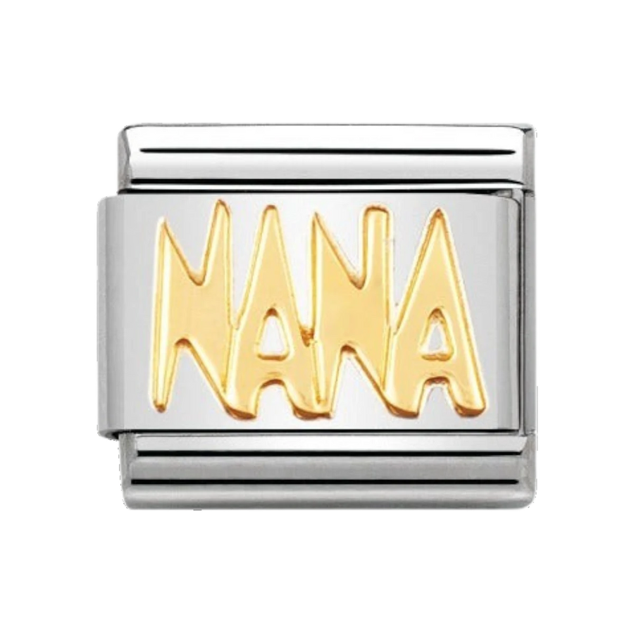 Nomination Classic Nana Charm - 18k Gold - 030107/09