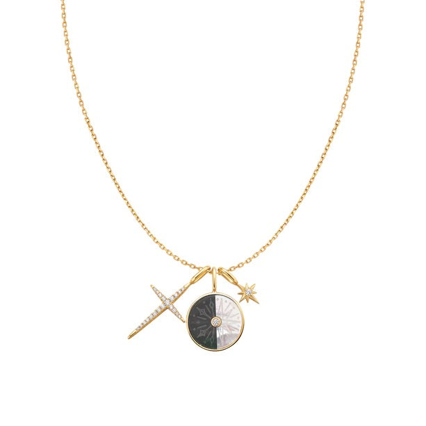 Ania Haie Gold Cross Charm NC048_31G