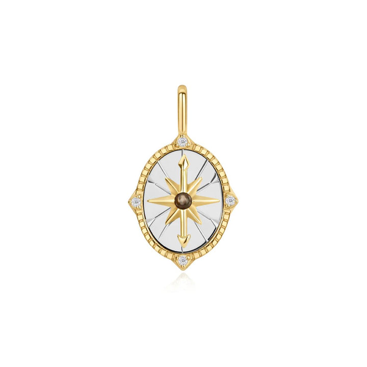 Ania Haie Two Tone Star Disc Charm - NC060-20T