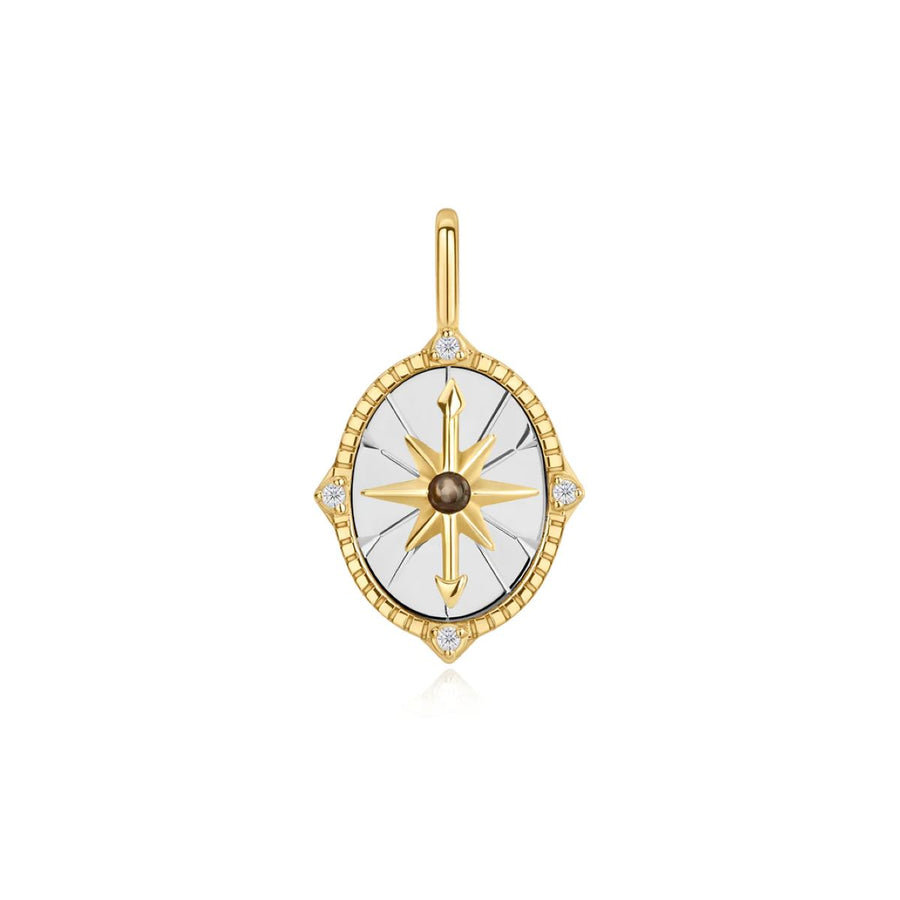 Ania Haie Two Tone Star Disc Charm - NC060-20T