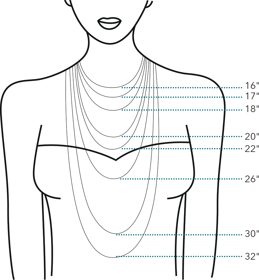 Kit Heath Entwine Twine Link Duo Petite Silver Necklace