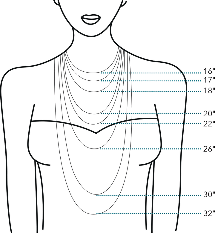 Kit Heath Entwine Twine Link Duo Petite Silver Necklace