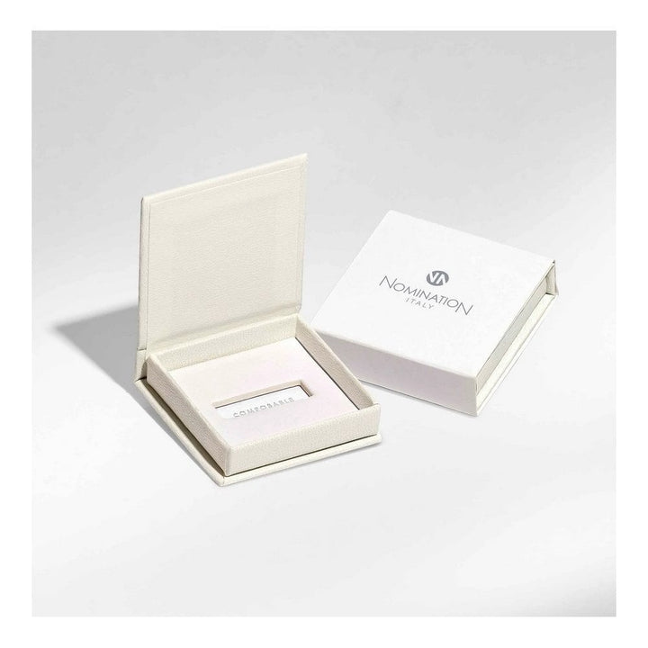 Niche Jewellery Nomination Classic Spain flag charm in enamel and sterling silver presented in a white gift box