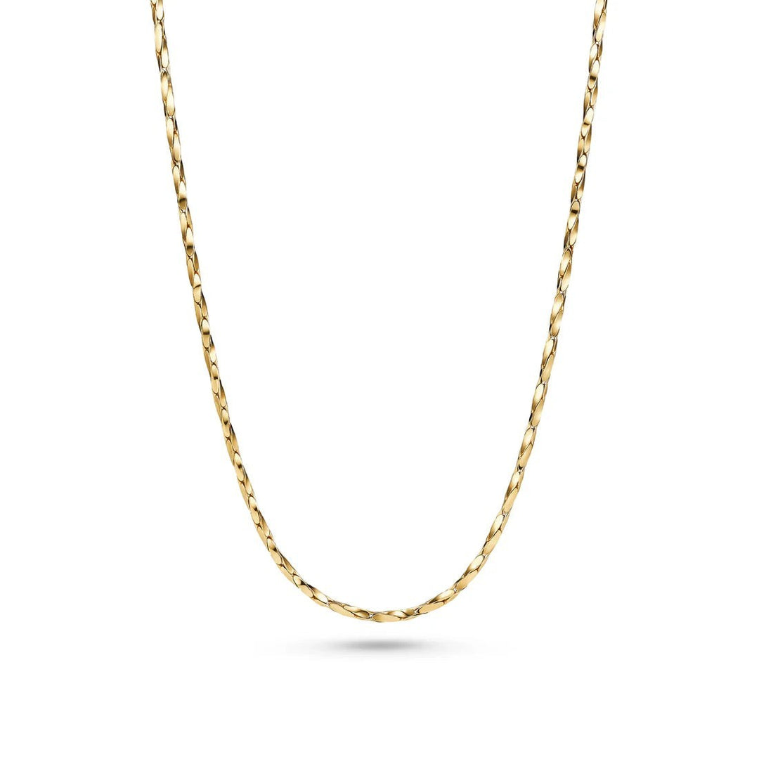 Sif Jakobs Savona gold chain necklace in 18ct gold-plated sterling silver from Niche Jewellery