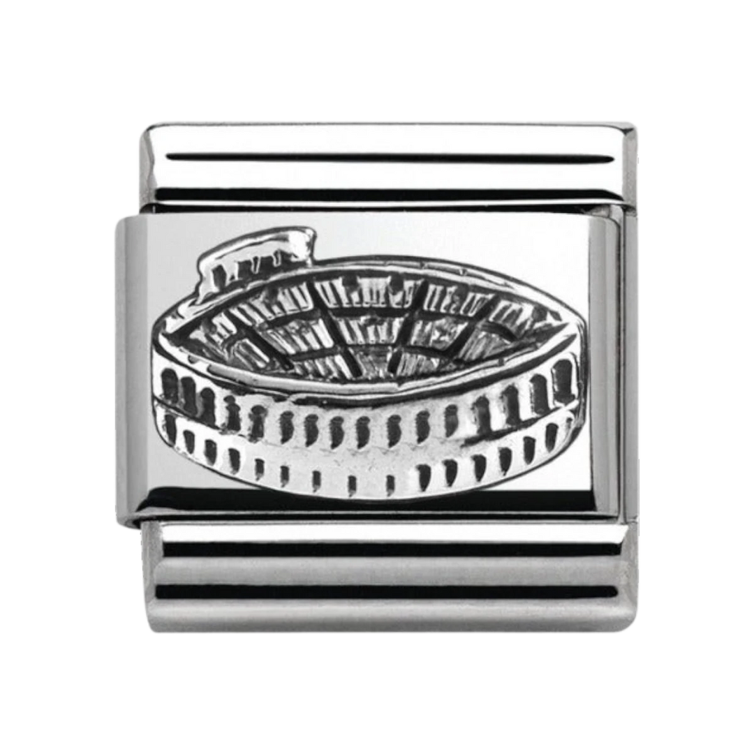 Nomination Classic Monuments Charm Silver Verona Amphitheatre 330105/33