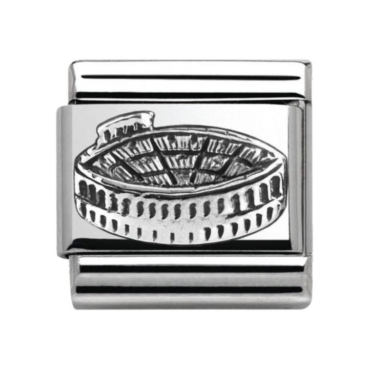 Nomination Classic Monuments Charm Silver Verona Amphitheatre 330105/33