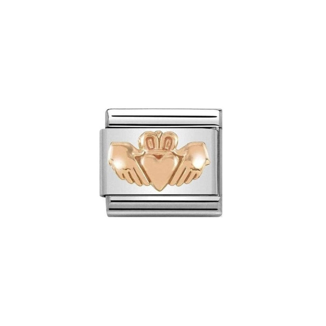 Nomination Classic Rose Gold Claddagh with Heart Charm - 430106_20