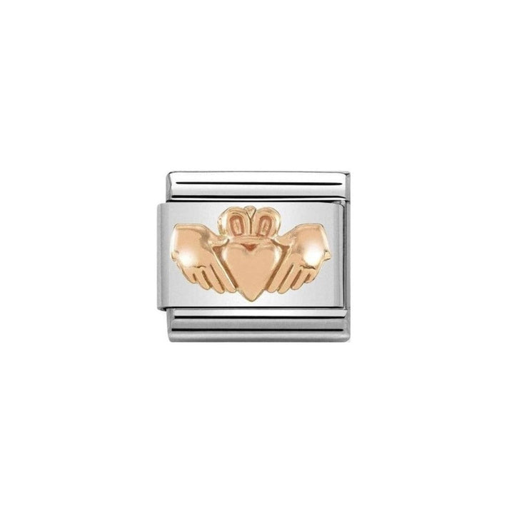 Nomination Classic Rose Gold Claddagh with Heart Charm - 430106_20