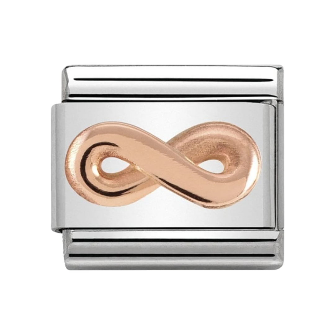 Nomination Rose Gold Infinity Charm