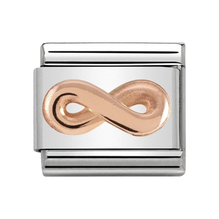 Nomination Rose Gold Infinity Charm