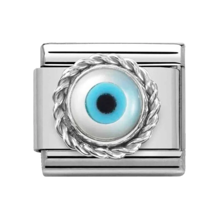 Nomination Classic Silver Greek Eye Charm 330506/18