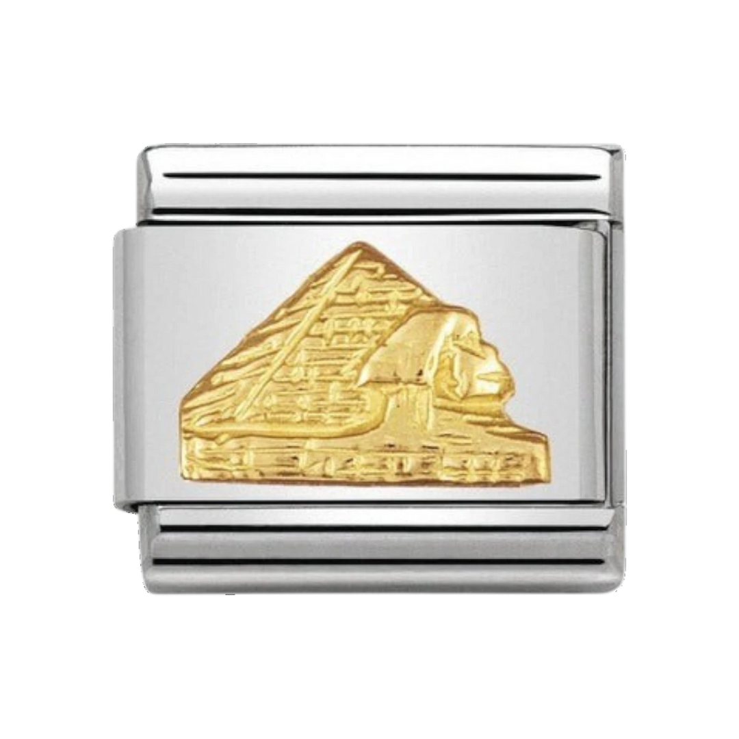 Nomination Classic Gold Monuments Pyramid Charm 030123_05