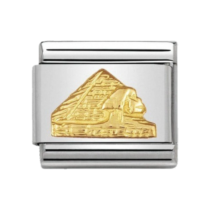 Nomination Classic Gold Monuments Pyramid Charm 030123_05