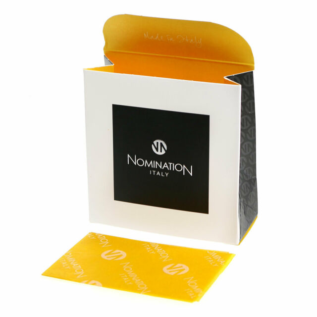 NOMINATION COMPOSABLE Classic WATER ANIMALS in stainless steel with enamel and 18k gold Penguin 030213_04