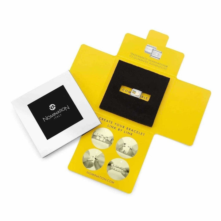 Nomination Gold and Enamel Home with Heart Charm