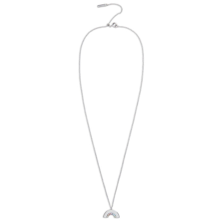 Olivia Burton Rainbow Necklace Silver OBJRBN01