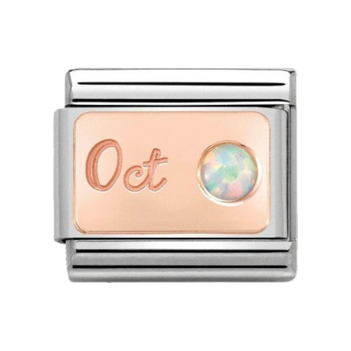 Nomination Rose Gold Classic October Charm 430508/10