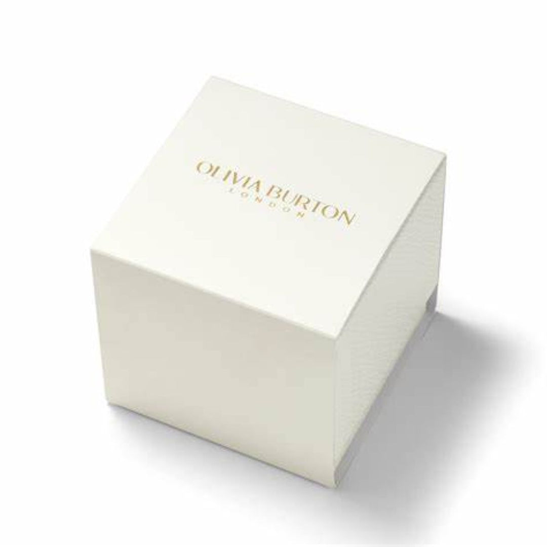 Olivia Burton Classic White and Two Tone Bracelet Watch