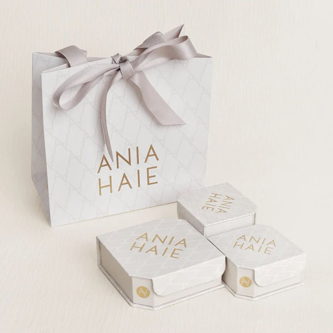 Ania Haie Paper Clip Gold Chain Necklace
