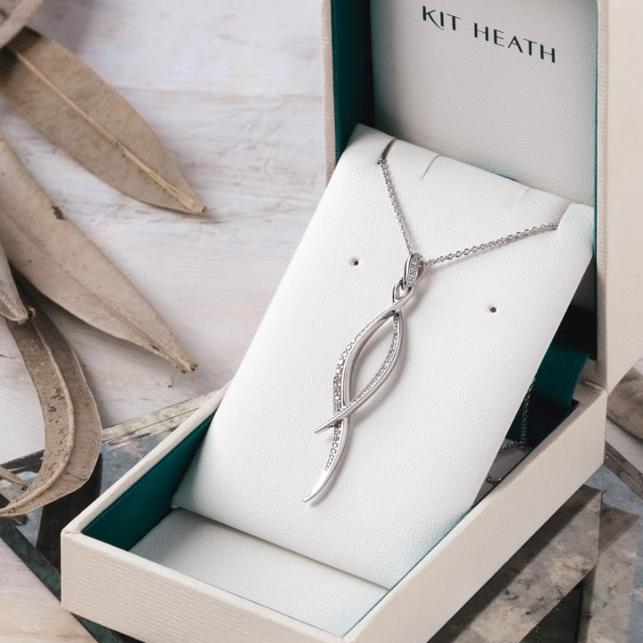 Kit Heath Entwine Twine Twist PavÃ© Necklace