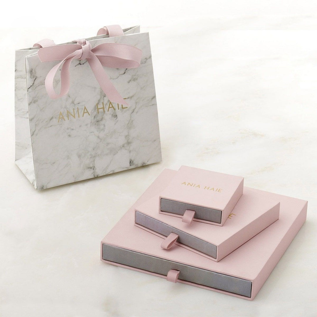 Ania Haie Kiss Pavé Silver Stud Earrings