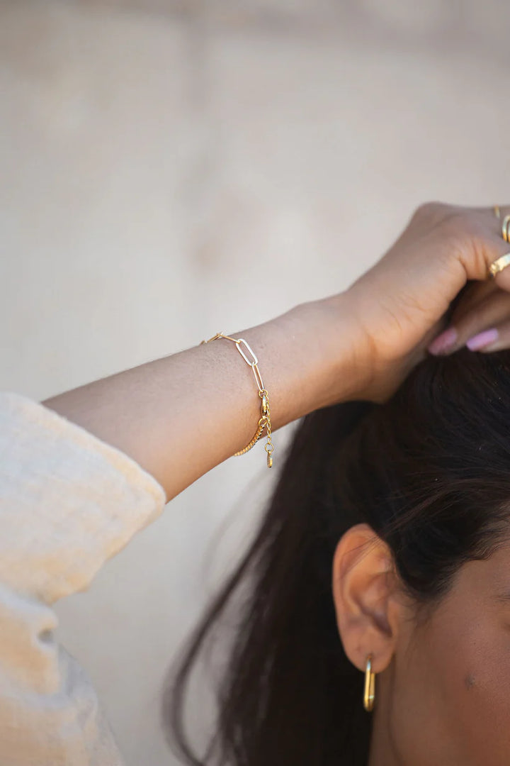 Formation Co Alice Paperclip Bracelet