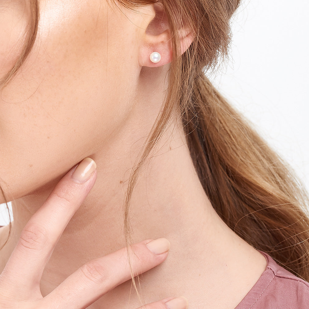 Jersey Pearl 5-0-5.5MM Pearl Studs 1509939