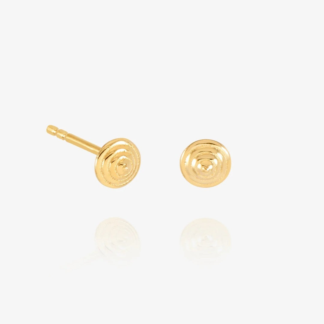 Rachel Jackson Evolve Cone Stud Earrings Gold