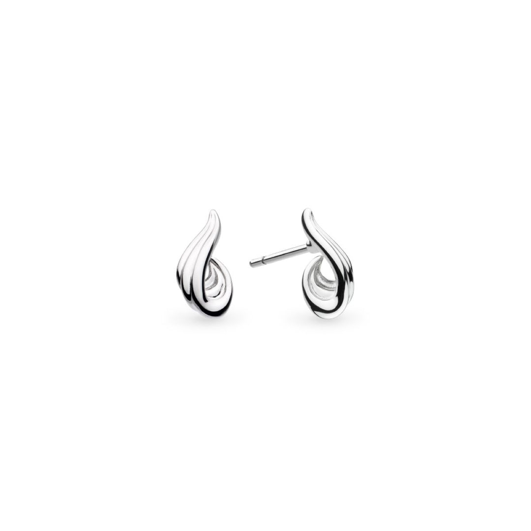 Kit Heath OcÃ©ane Shell Wave Stud Earrings - 41211RP