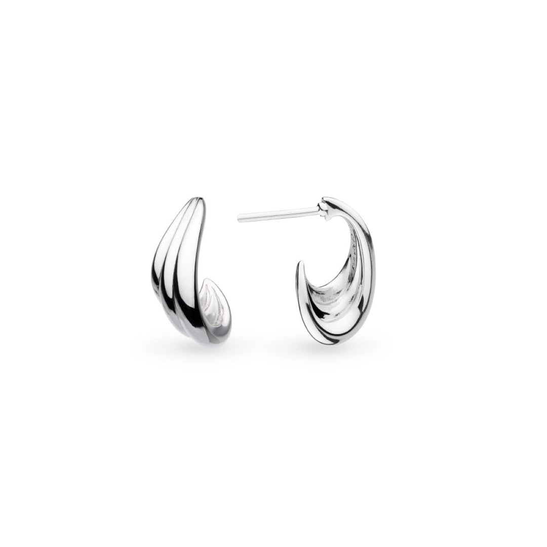 Kit Heath OcÃ©ane Shell Wave Hoop Earrings - 61211RP