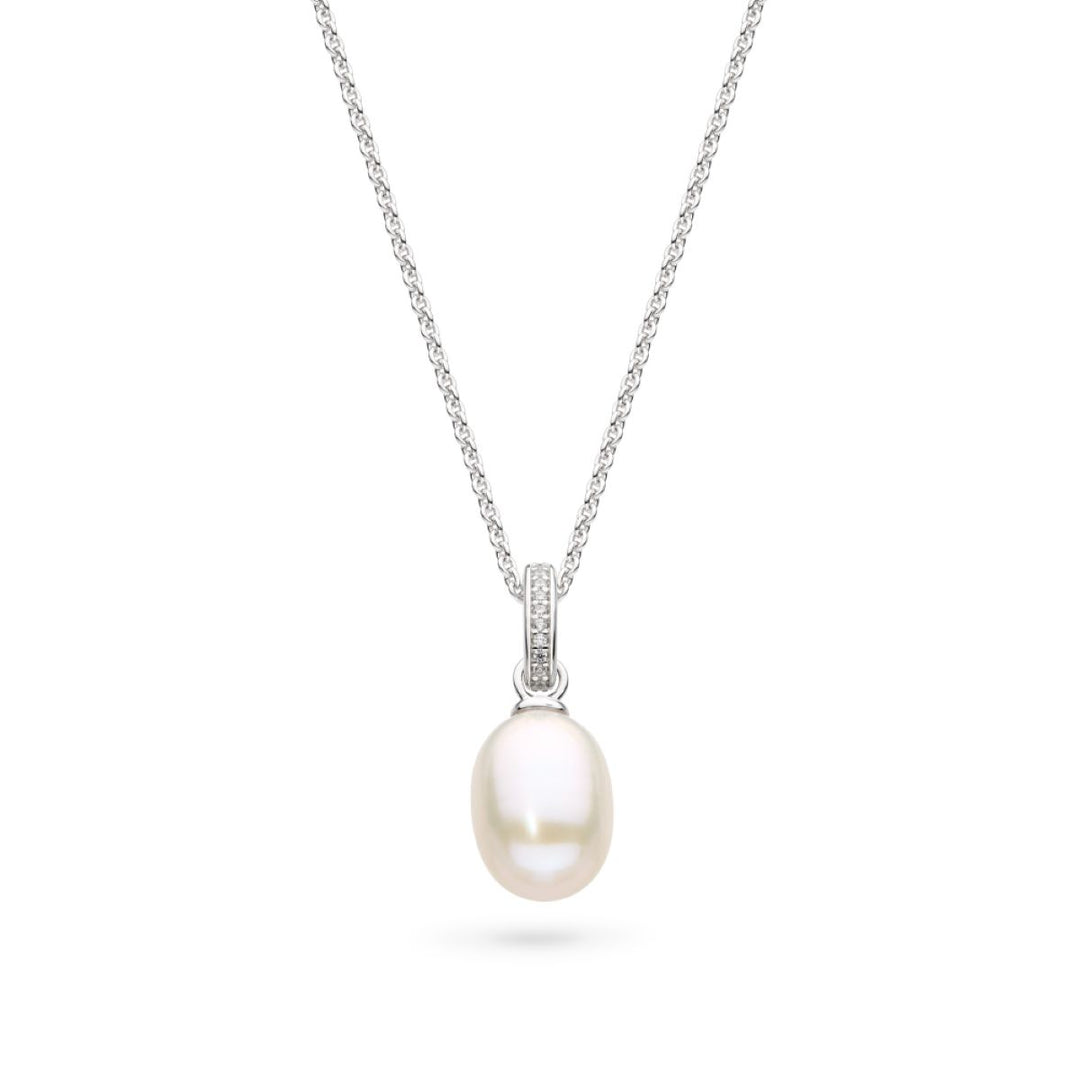 Kit Heath Revival Classic Pearl Glitz CZ Necklace - 90429FPC