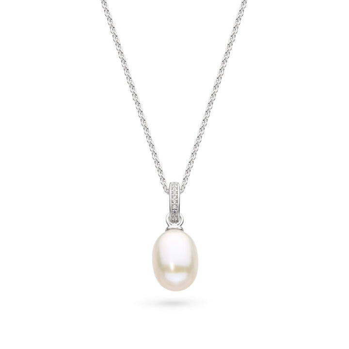 Kit Heath Revival Classic Pearl Glitz CZ Necklace - 90429FPC