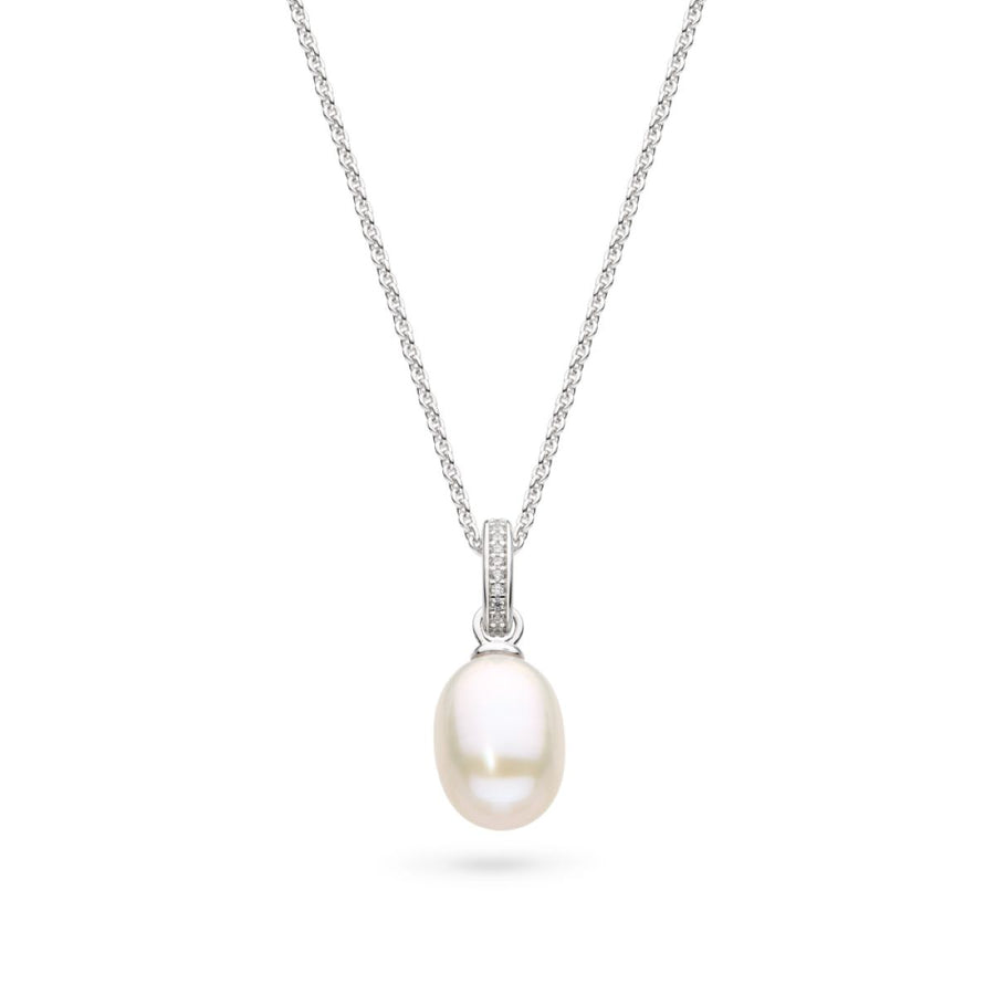Kit Heath Revival Classic Pearl Glitz CZ Necklace - 90429FPC