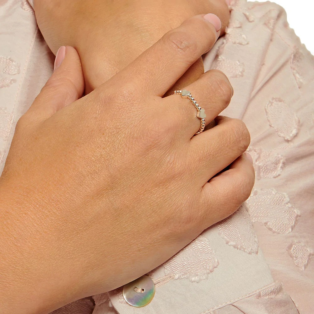 Annie Haak Sweetheart Silver Charm Ring R0341