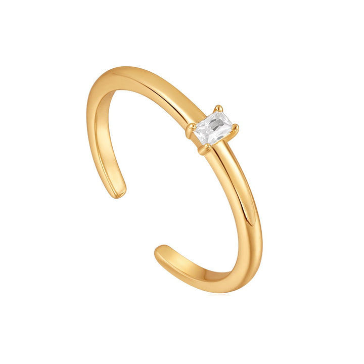 Ania Haie Gold Glam Adjustable Ring - R037-01G