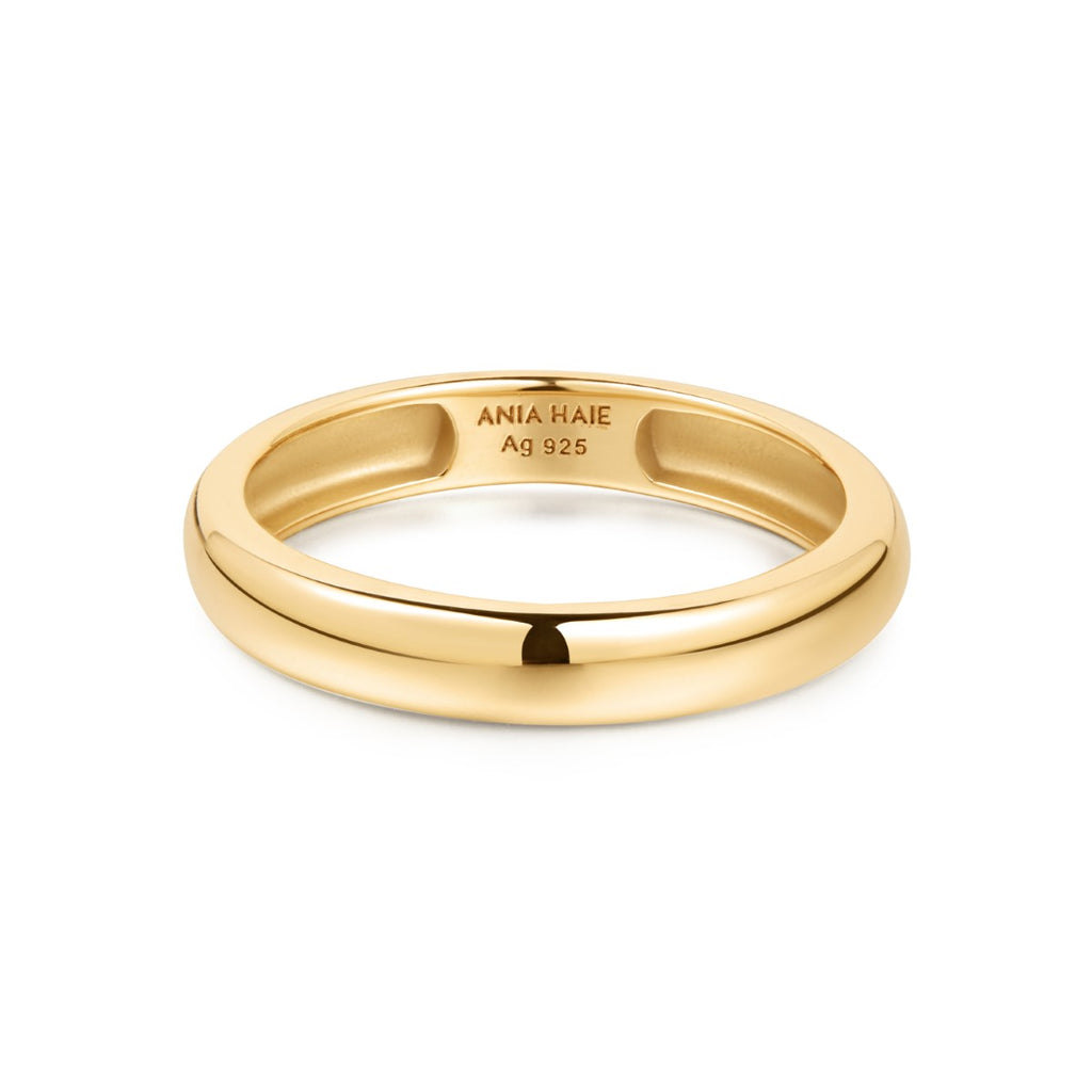 Curve Dome Band Ring