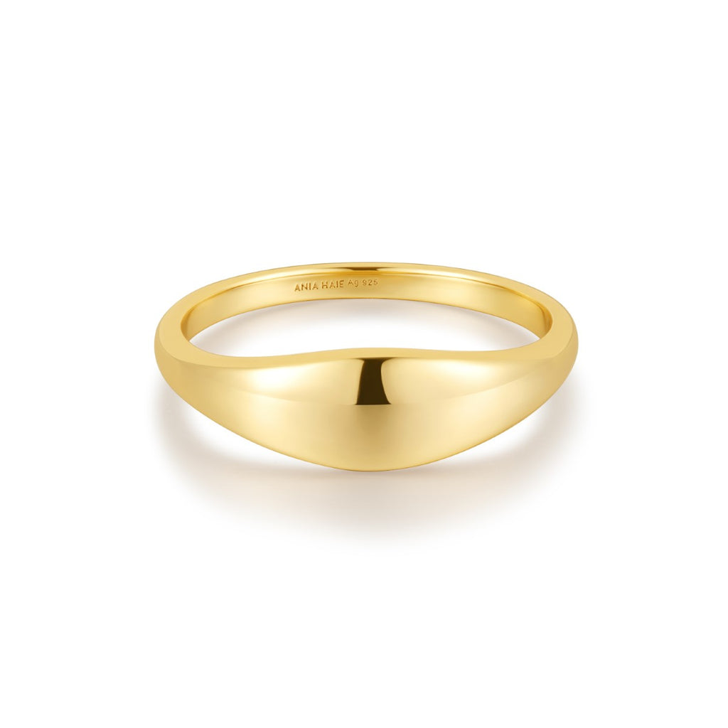 Dome Plain Ring