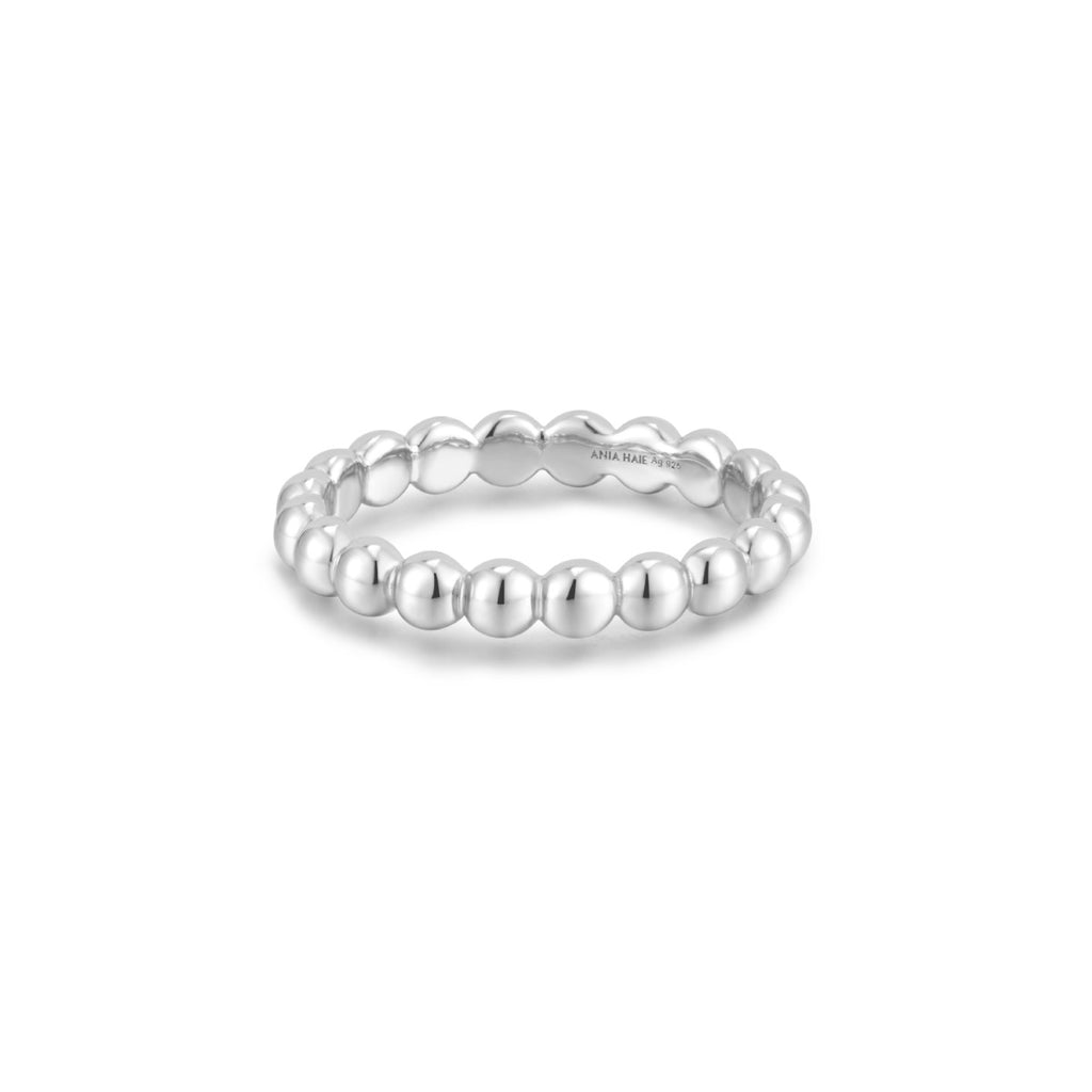 Ania Haie Round Dome Silver Band