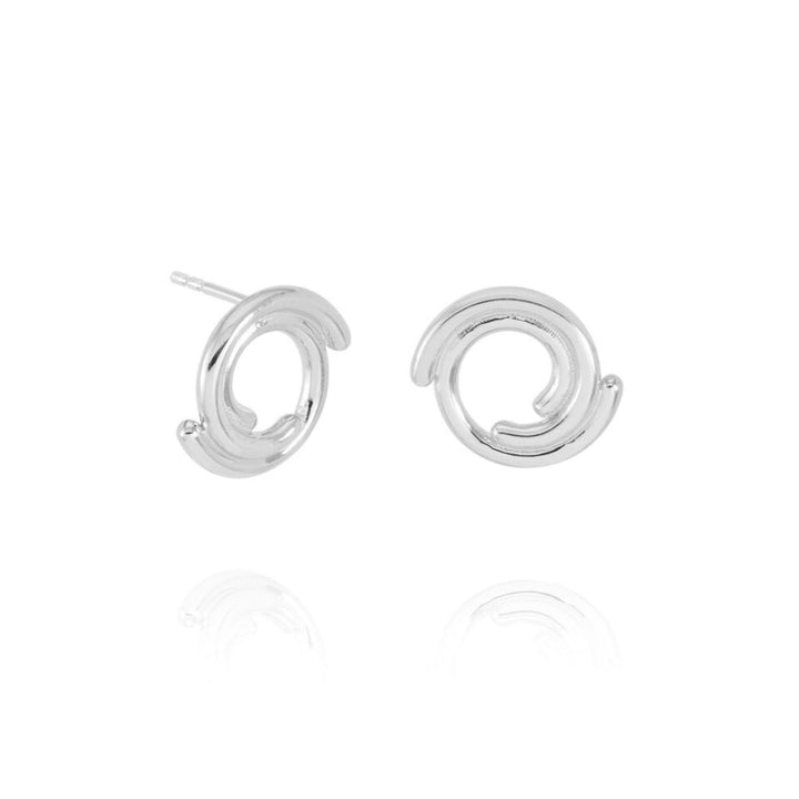 Rachel Jackson Evolve Stud Earrings Silver PME27S