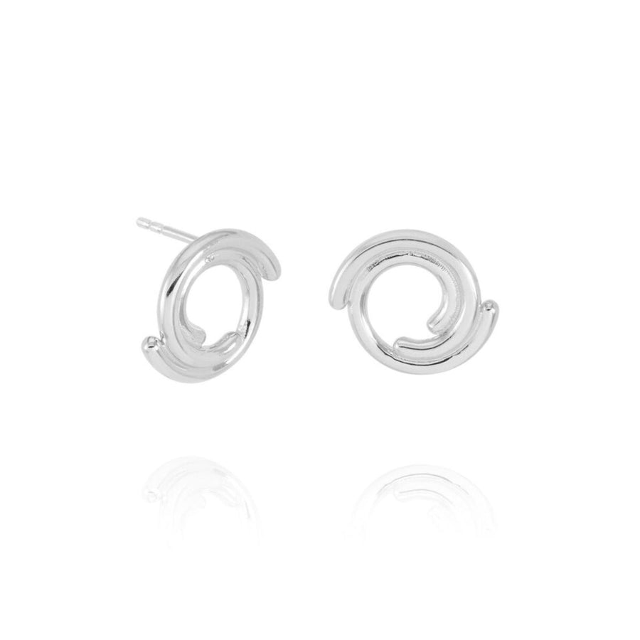 Rachel Jackson Evolve Stud Earrings Silver PME27S